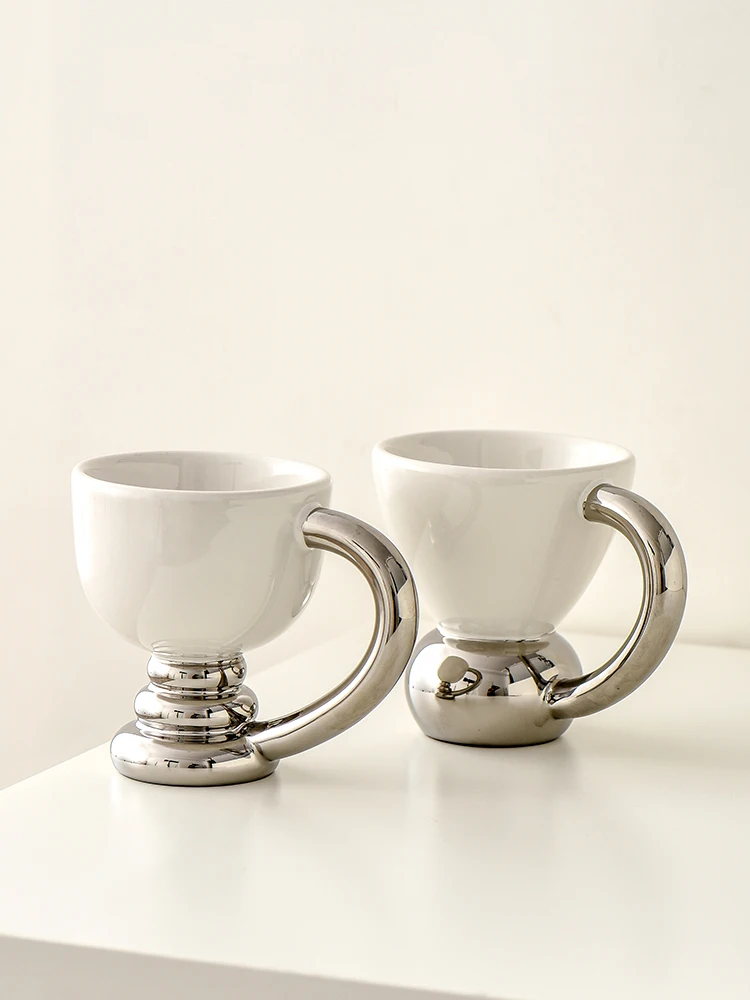 Photography Lighting Home - Ahunderjiaz-keramische koffiemok, hoge mok, drinkset voor