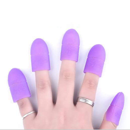 Coloured Gel Set - Willekeurige kleur 5PCS Soaker Remover Caps