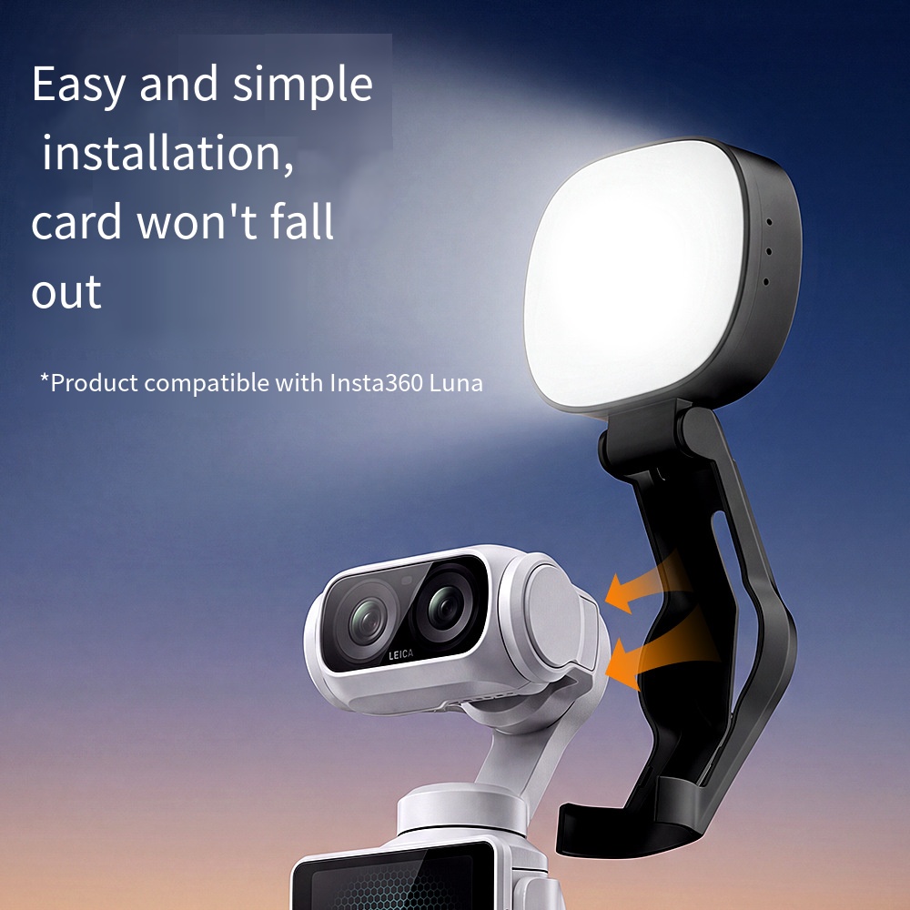 Photography Lighting Kit Portable - Draagbare beauty-vuloplicht voor Insta360 Luna Ultra