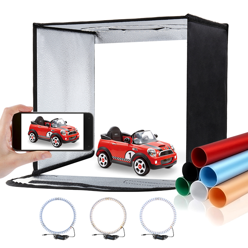Photography Lighting Backdrop - 11,8 x 11,8 inch opvouwbare fotostudio-lichtbak