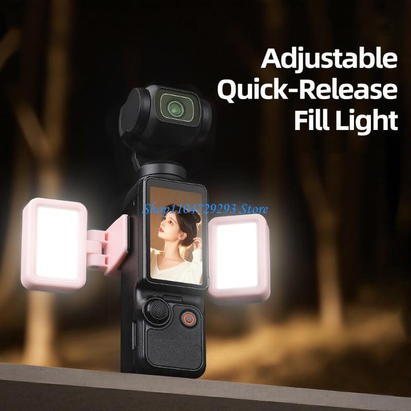 Photography Lighting Kit Portable - Y2GD Draaibaar invullicht 5 helderheid Draagbaar