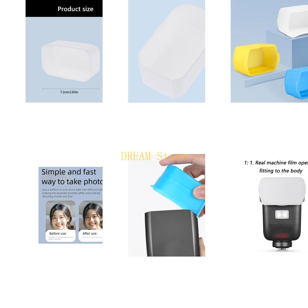 Photography Lighting Box - Flash Bounce Diffuser Cover Softbox voor