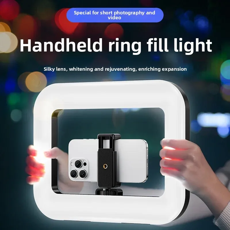Photography Lighting Patterns - Draagbare handzame ringvormige LED-lamp, nieuwe kooilamp