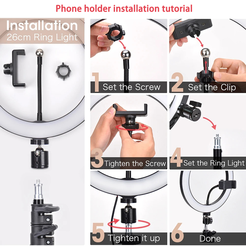 16/26/33cm Selfie Ring Licht F - Photography Lighting Home recensie en prijs
