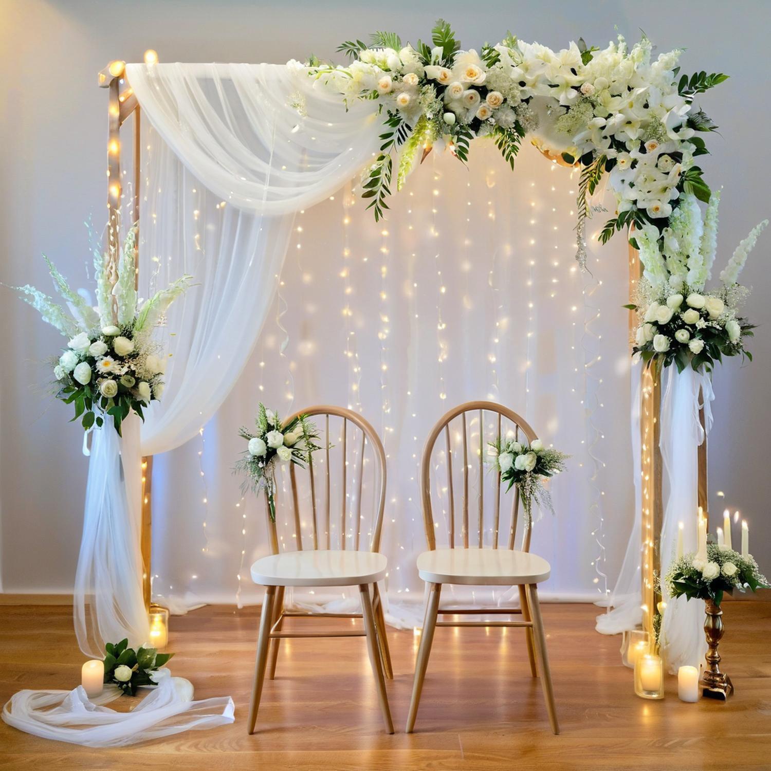 Tulle achtergrondgordijnen, op - Photography Lighting Home recensie en prijs