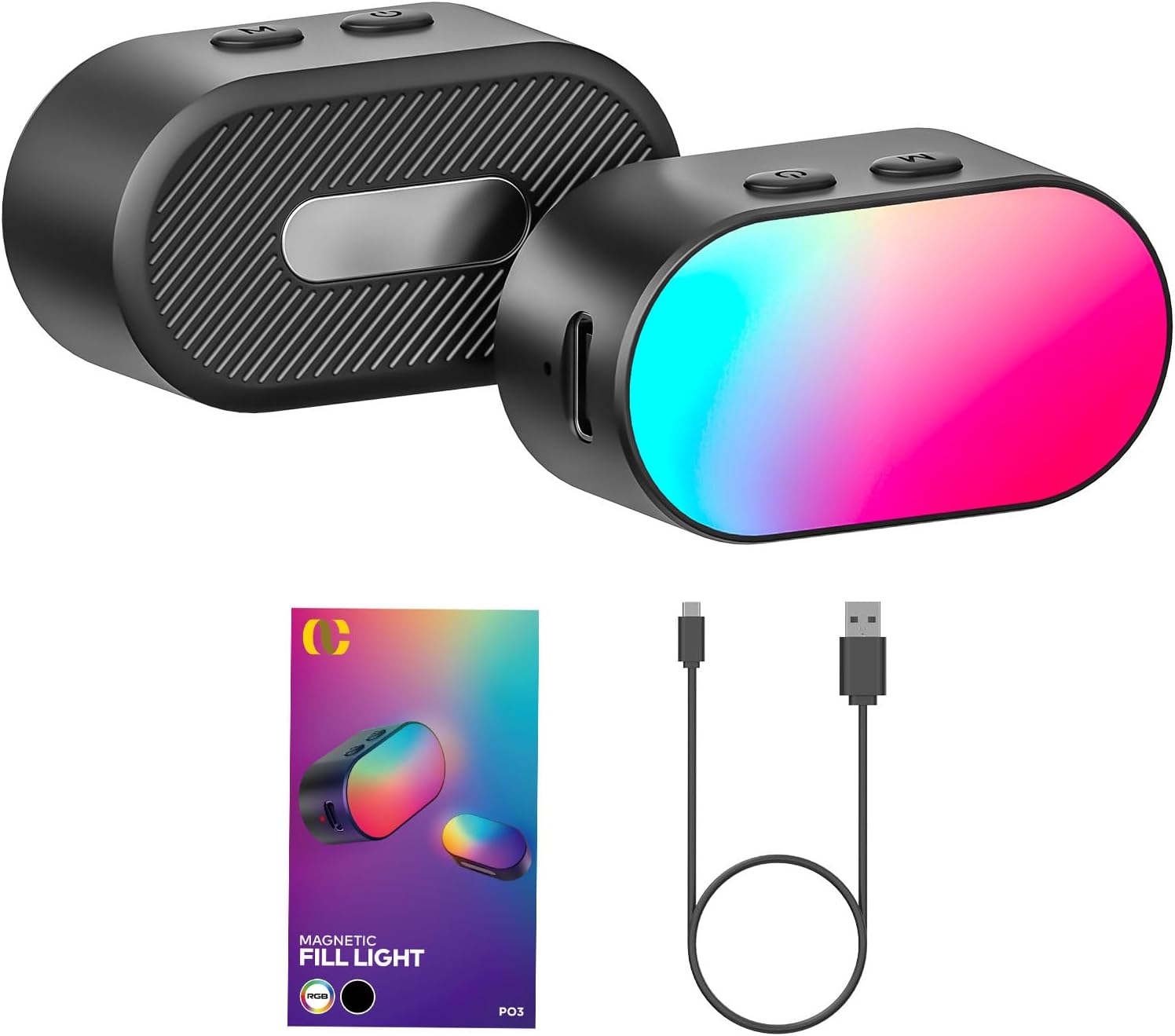 AOCHUAN Mini RGB Magnetisch In - Photography Lighting Patterns recensie en prijs