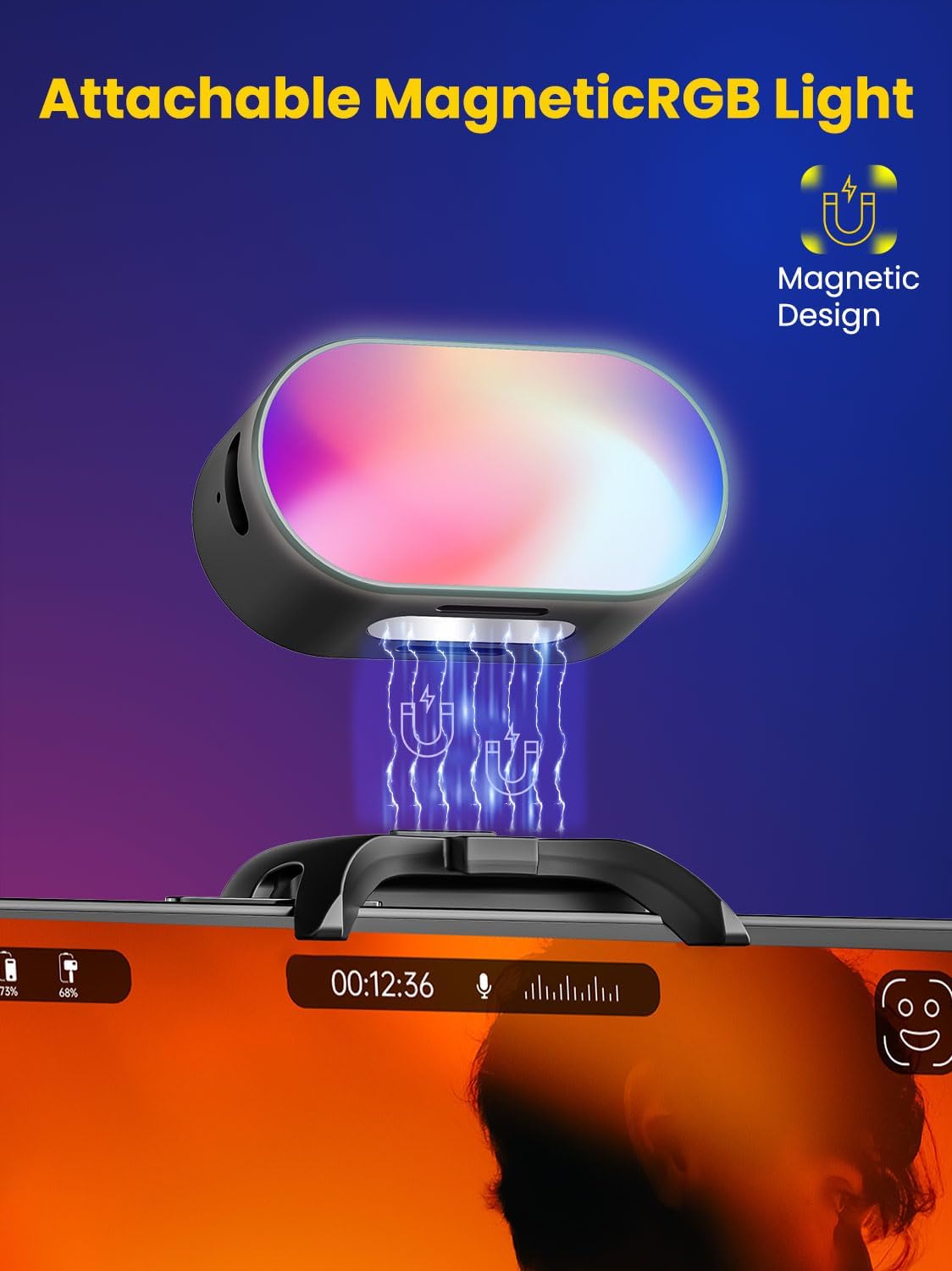 AOCHUAN Mini RGB Magnetisch In - Photography Lighting Patterns recensie en prijs