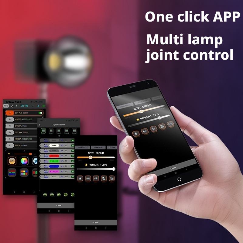 Rgb Fill Light 100w Video Live - Photography Lighting App recensie en prijs
