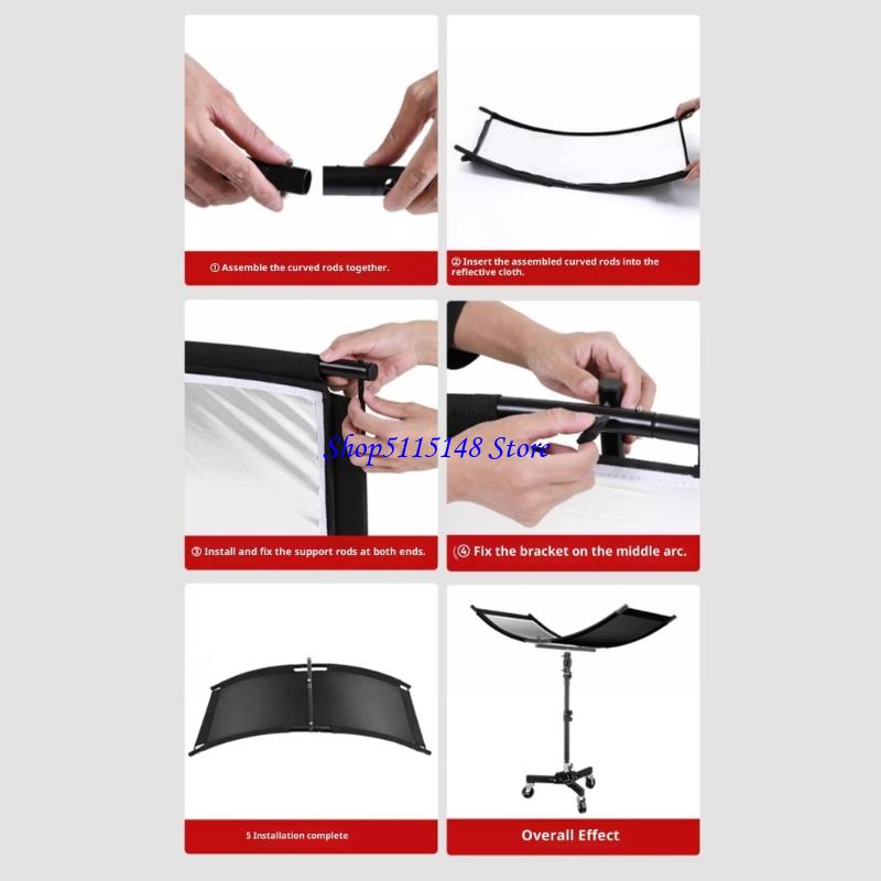 F3MA compact gebogen fotografi - Photography Lighting Tools recensie en prijs
