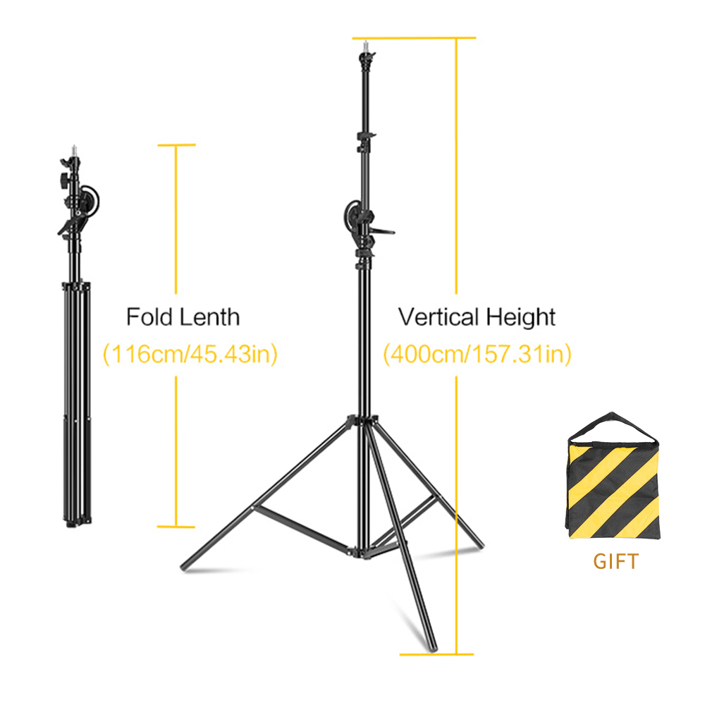 4m/9.1ft fotostudio Metalen li - Photography Lighting Weight Bags recensie en prijs