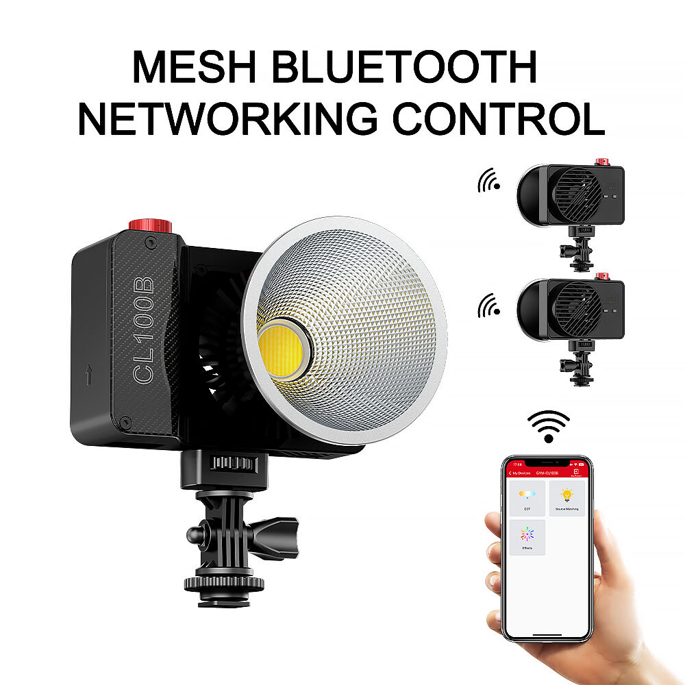 GVM CL100B Draagbare Bi-Color  - Photography Lighting App recensie en prijs