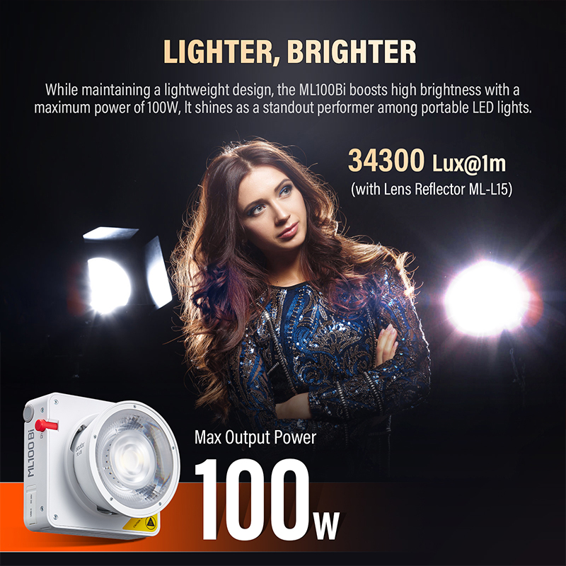 Godox ML100Bi/ML100R Tweekleur - Photography Lighting App recensie en prijs