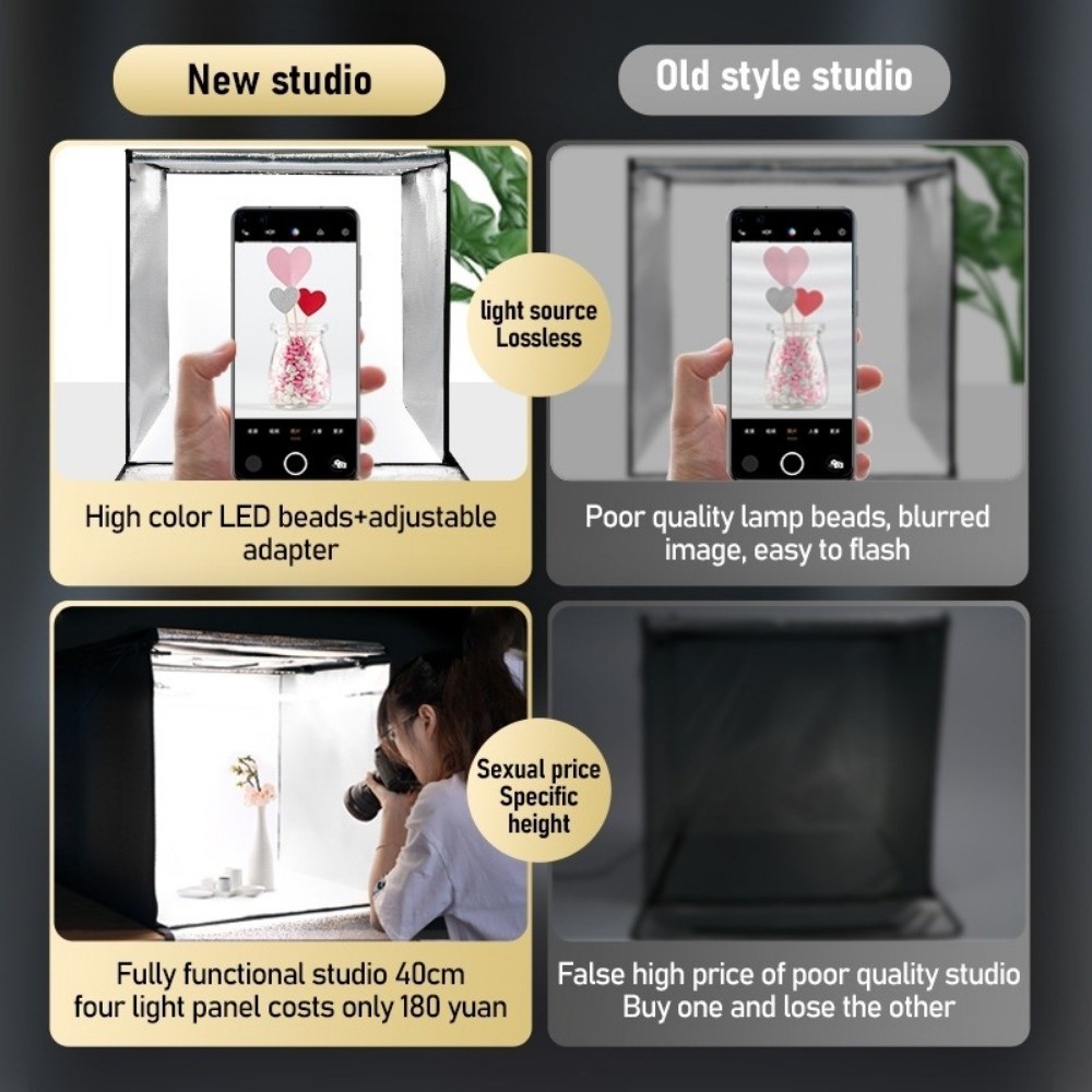 45/65cm LED Soft Light Box Min - Photography Lighting Box recensie en prijs