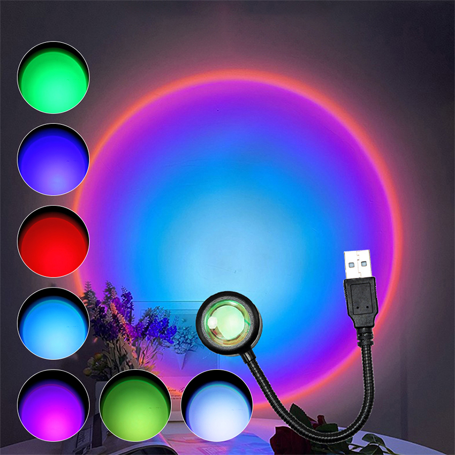 USB LED Zonsondergang Lamp Pro - Photography Lighting Home recensie en prijs