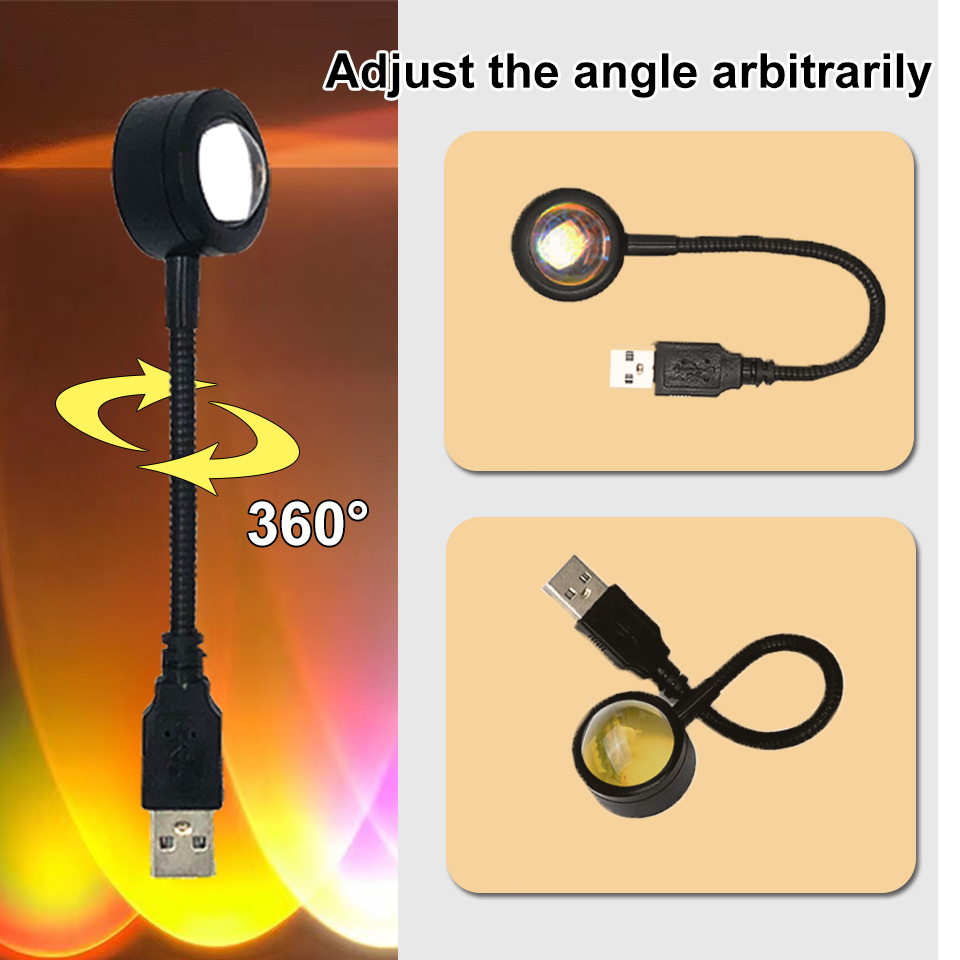1x USB zonsonderganglamp LED r - Photography Lighting Home recensie en prijs