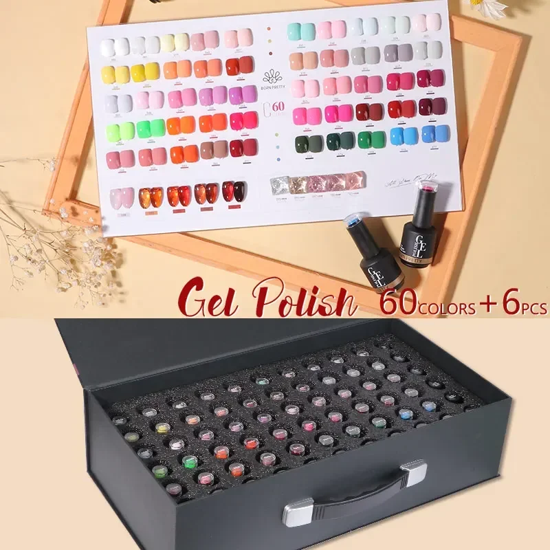 BORN PRETTY 60 Kleur Professio - Coloured Gel Set recensie en prijs