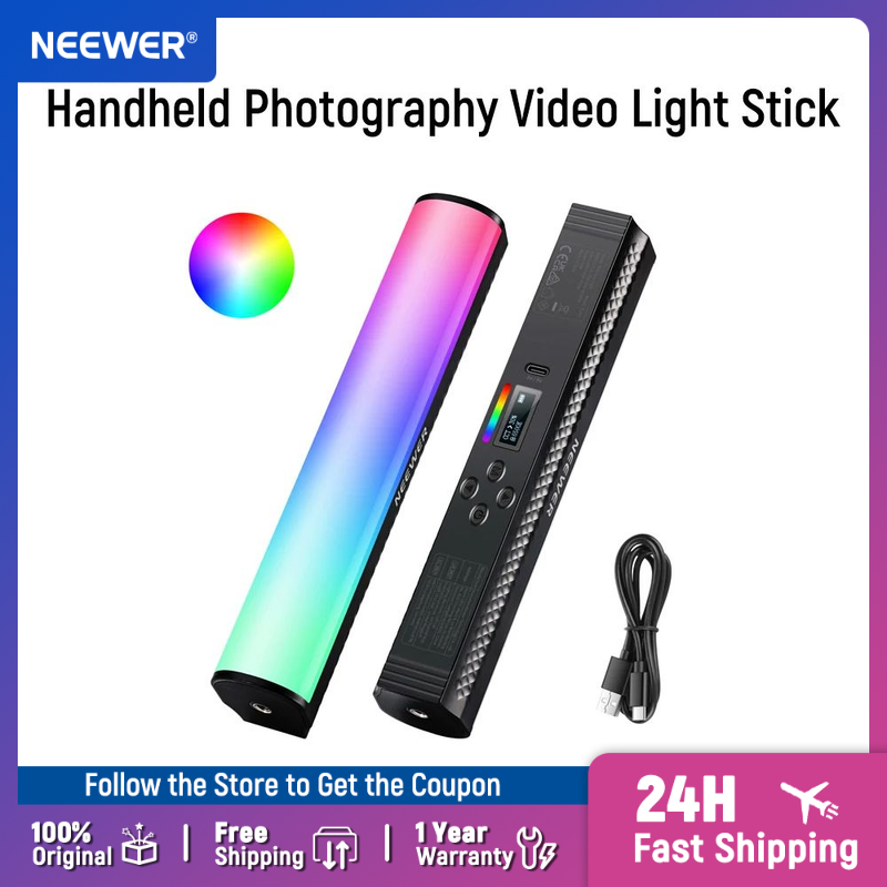 NEEWER RGB Light Wand met APP- - Photography Lighting App recensie en prijs