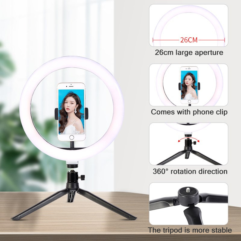 26 cm 10 inch Led Ring Selfie  - Photography Lighting Patterns recensie en prijs
