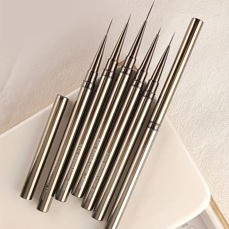 5 STKS Nail Art Liner Borstels - Coloured Gel Set recensie en prijs
