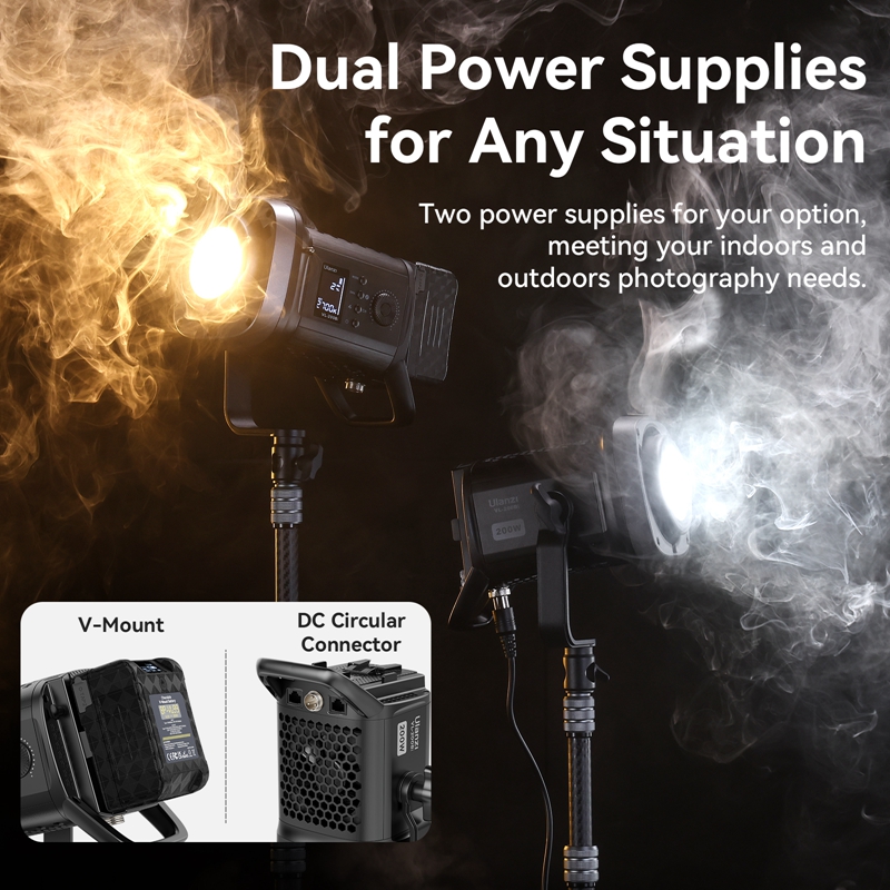 Ulanzi VL-200Bi 200W Bi-Color  - Photography Lighting App recensie en prijs