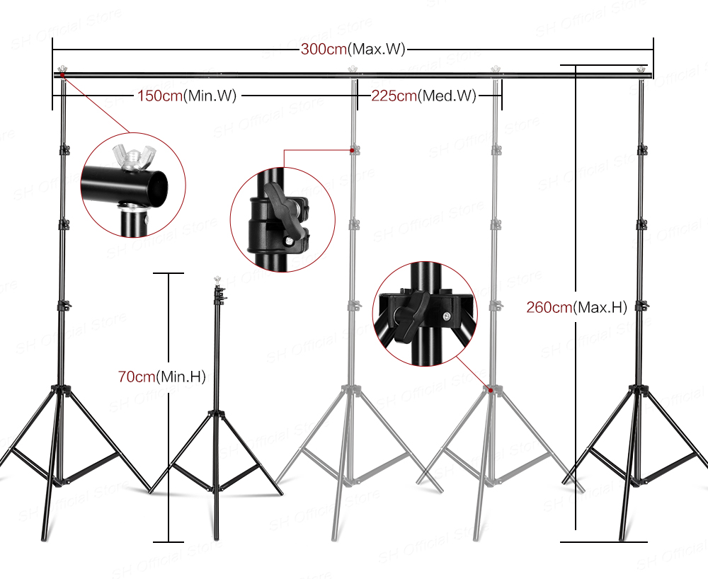 Fotografie Fotostudio Softbox  - Photography Lighting Backdrop recensie en prijs