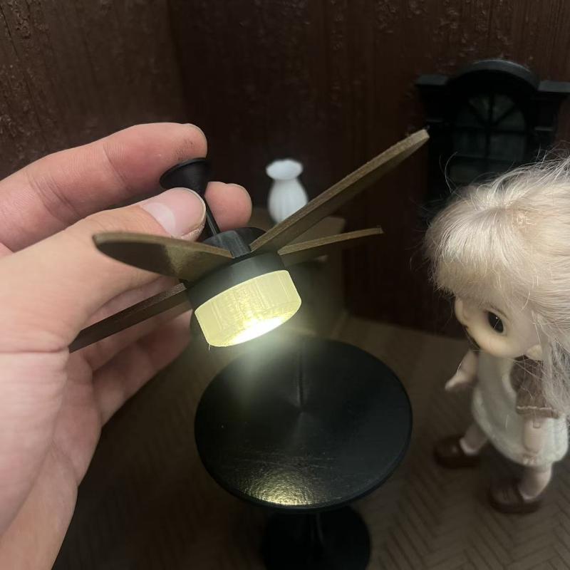 Miniatuur plafondventilator me - Photography Lighting Box recensie en prijs