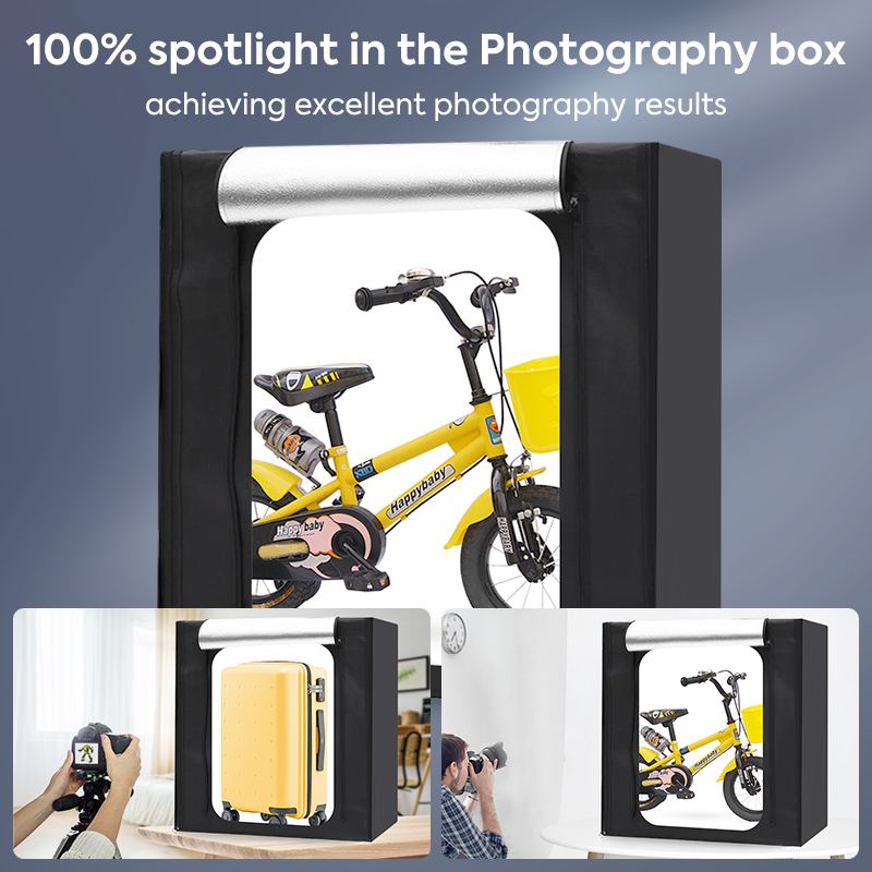 Fotostudio Fotobox Kit,120X100 - Photography Lighting Box recensie en prijs