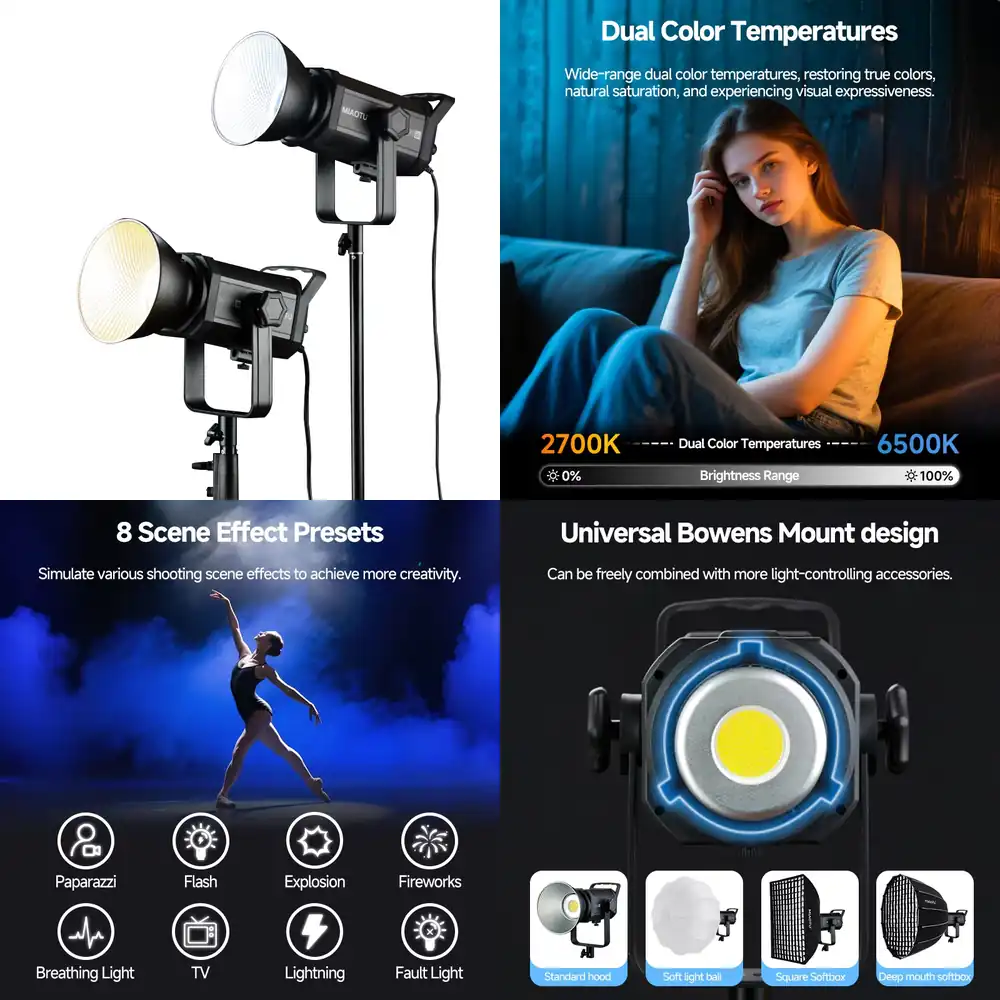 MiaoTu High-Power Fotografieve - Photography Lighting Direction recensie en prijs