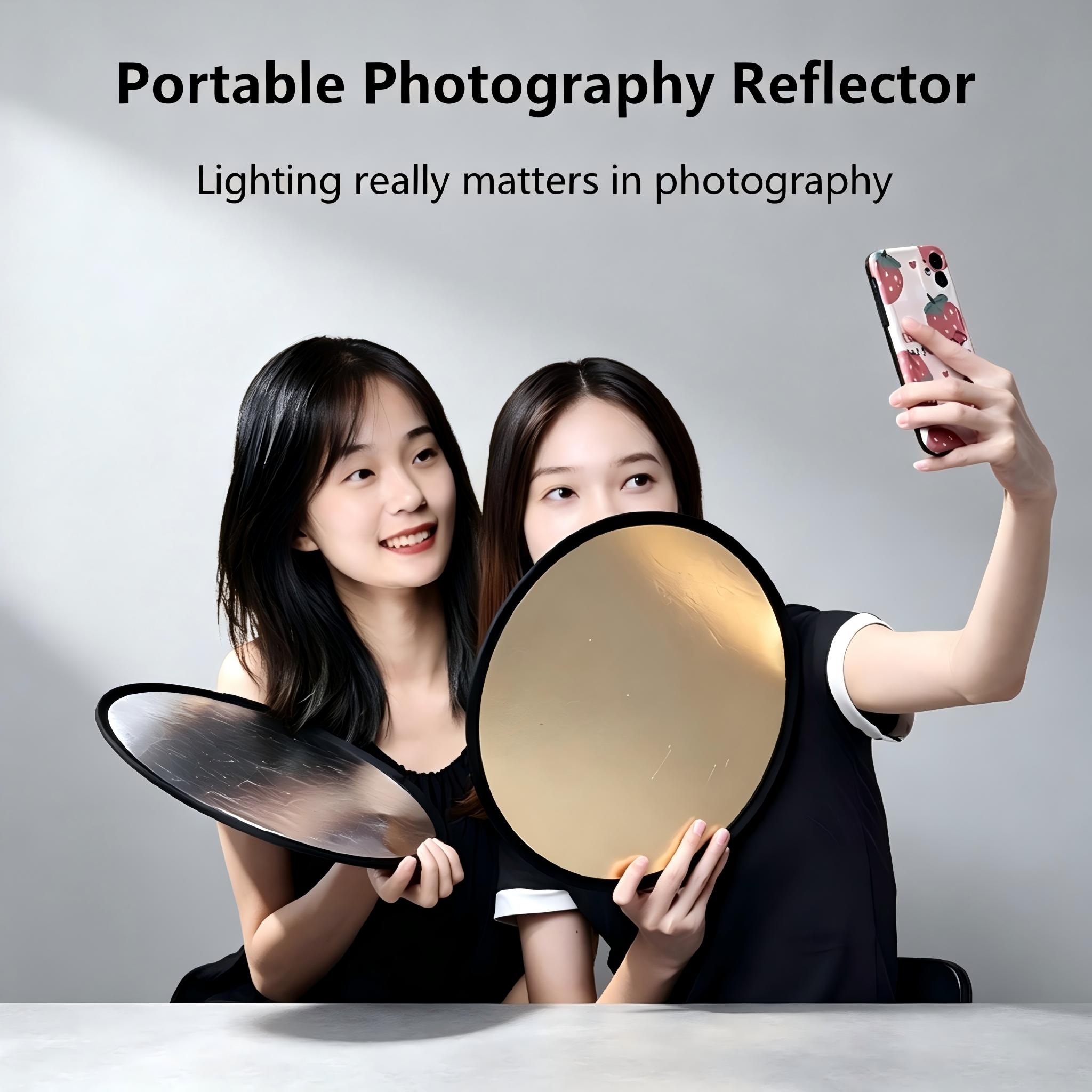 2-in-1 dubbelzijdige goud-zilv - Photography Lighting Kit Portable recensie en prijs