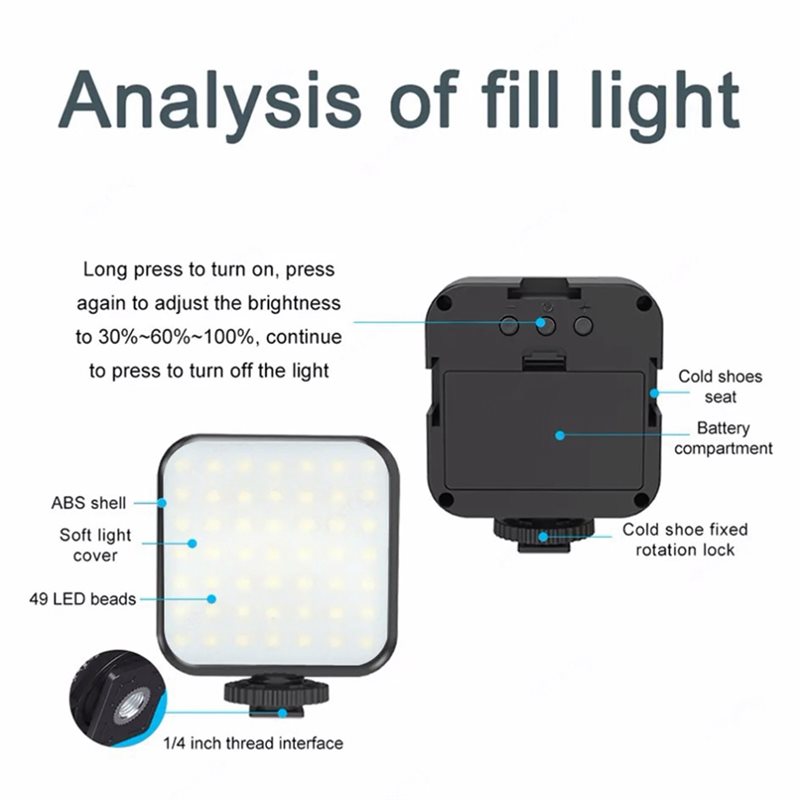 LED-lichtstatief Smartphone-vi - Photography Lighting Kit Portable recensie en prijs