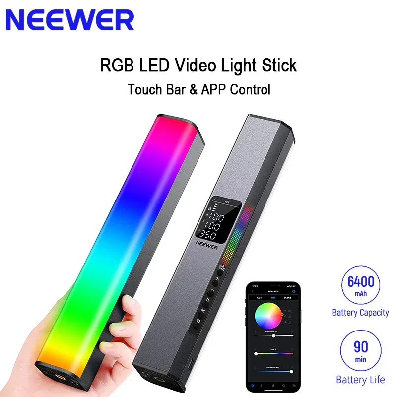Voor NEEWER RGB Magnetische Ha - Photography Lighting App recensie en prijs